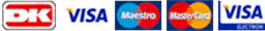 Dankort, Visa, Maestro, Mastercard, Visa Electron